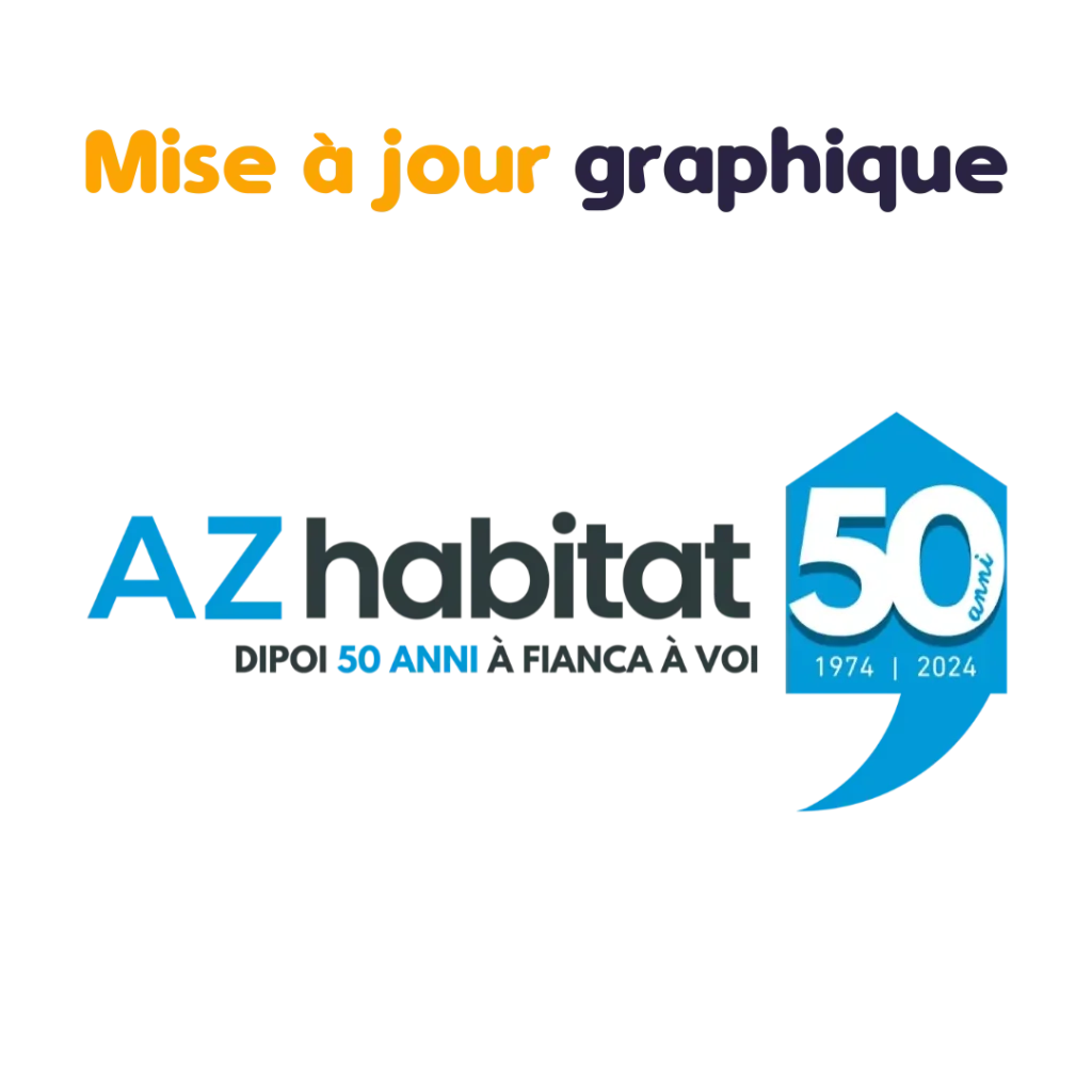 Retouche du logo de AZ Habitat