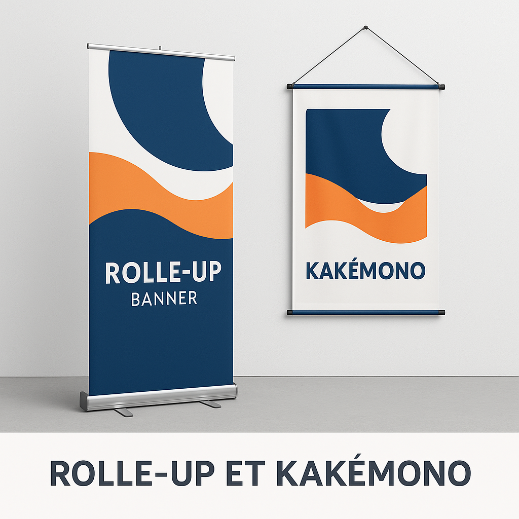 rolle-up et Kakémono